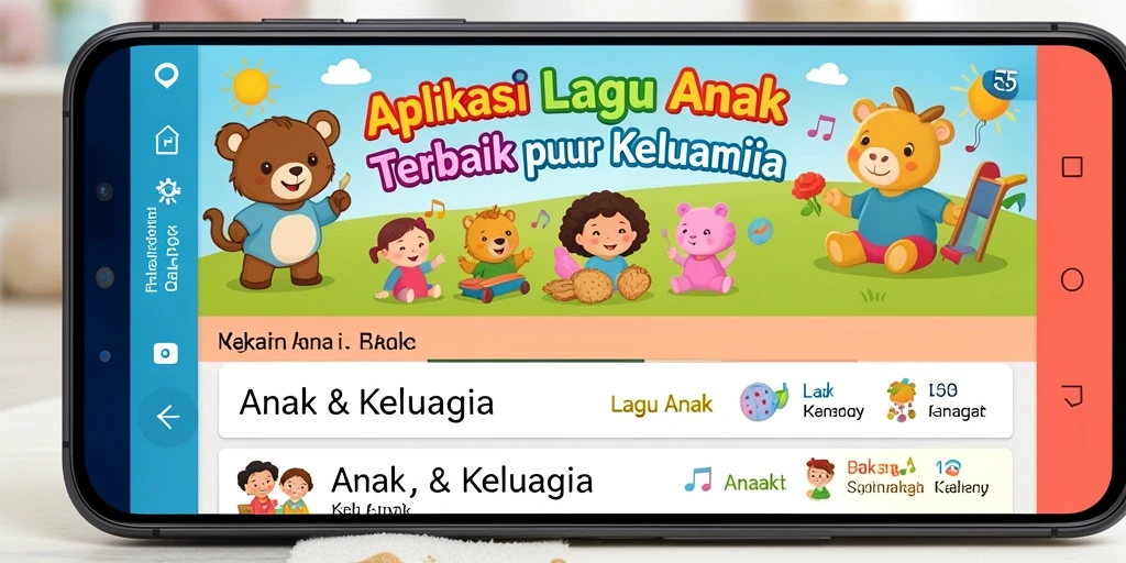 Tampilan antarmuka aplikasi 55RP yang ceria dan interaktif.