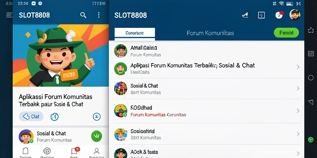 Tampilan antarmuka SLOT8808 yang menarik dan interaktif.