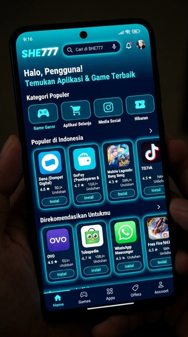 she777 – Daftar Aplikasi Terpopuler dan Kanal Uji di Indonesia
